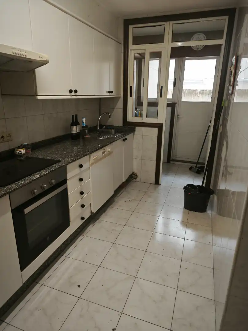 Cocina de Planta baja en venta en A Coruña Capital  con Parquet, Terraza y Horno