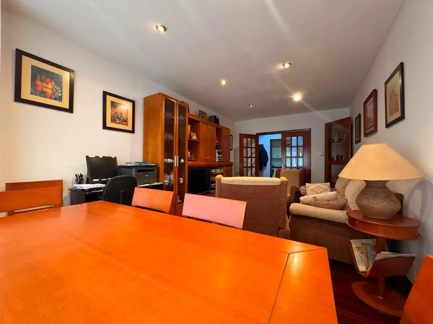 Sala de estar de Piso en venta en Pontevedra Capital  con Calefacción y Trastero