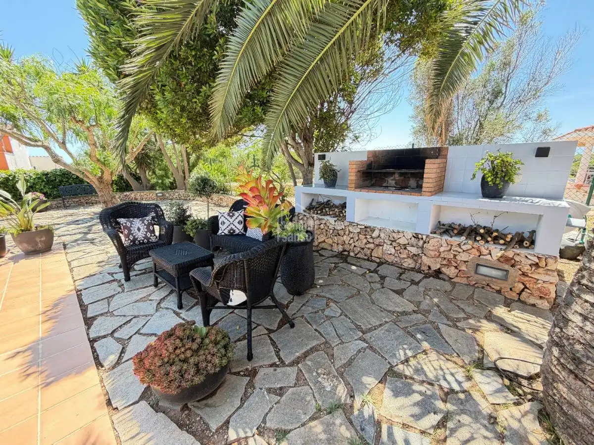 Terraza de Casa o chalet en venta en Sant Lluís con Calefacción, Jardín privado y Terraza