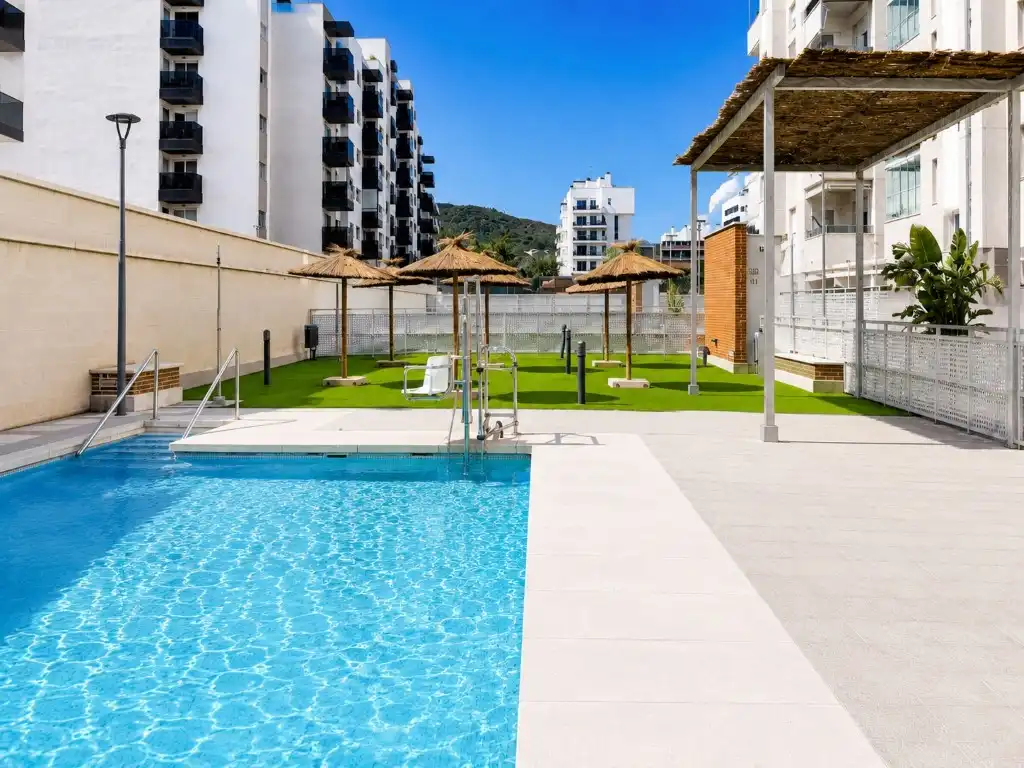 Swimming pool of Flat for sale in Córdoba  with Air Conditioner, Terrace and Swimming Pool
