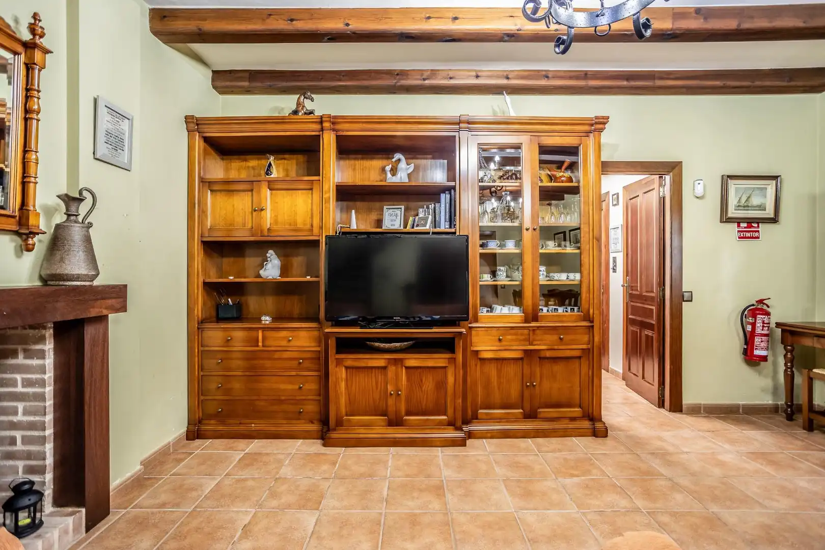 Sala d'estar de Casa o xalet en venda en Pedralba amb Aire condicionat, Calefacció i Jardí privat