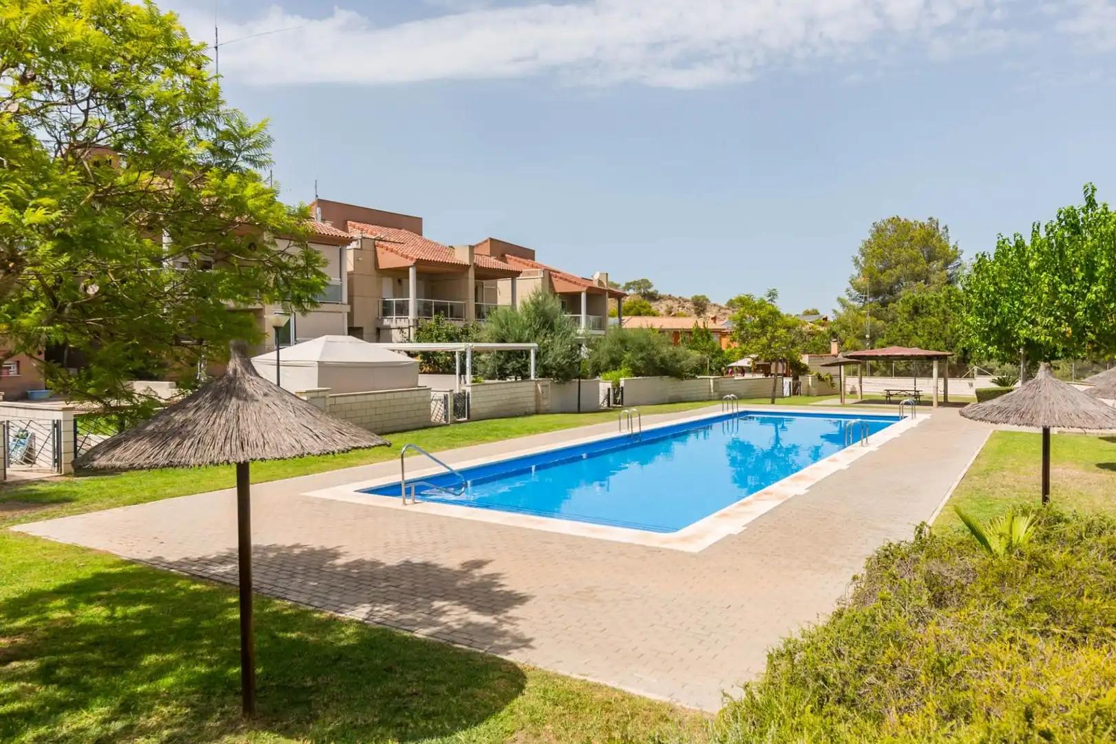 Piscina de Pis en venda en Murcia amb Aire condicionat, Jardí privat i Terrassa