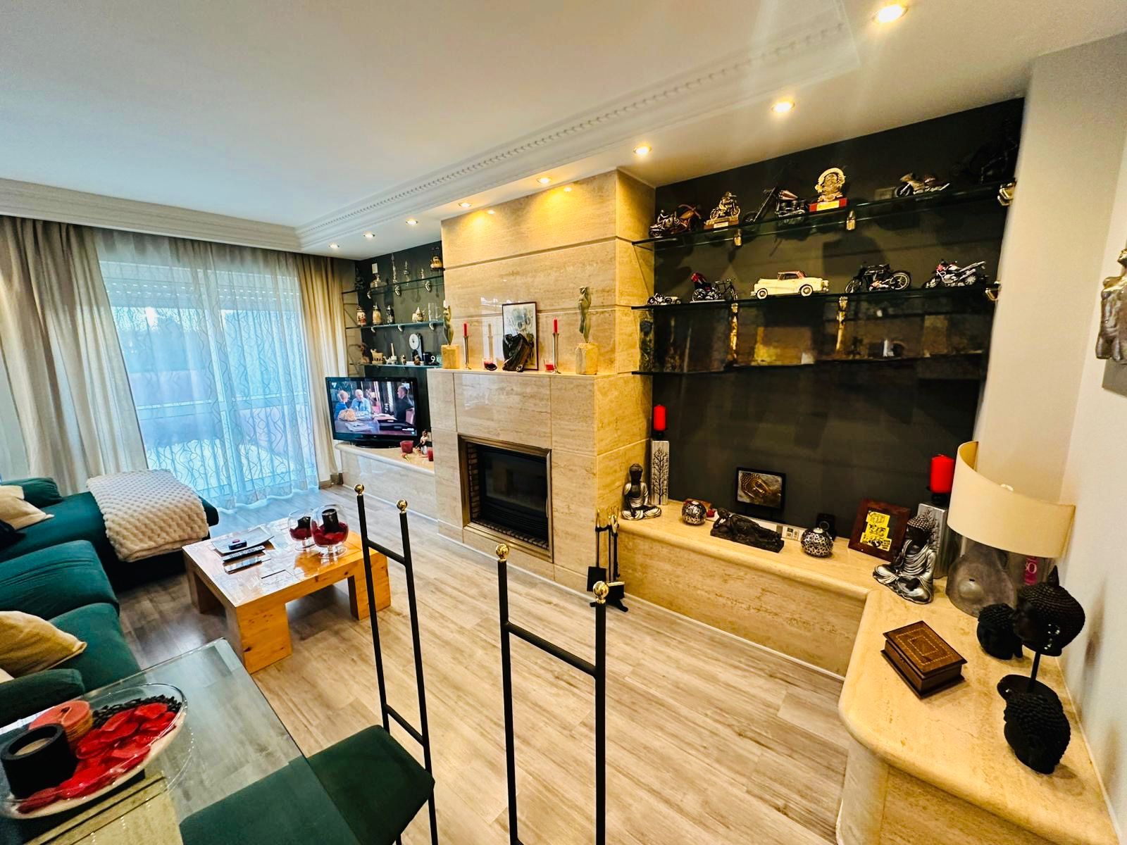 Living room of Single-family semi-detached for sale in Cistérniga  with Air Conditioner, Heating and Furnished