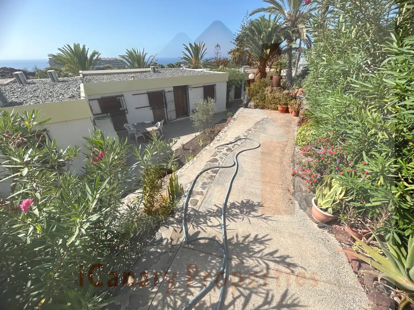 Außenansicht von Wohnungen zur Miete in San Bartolomé de Tirajana mit Klimaanlage, Terrasse und Möbliert