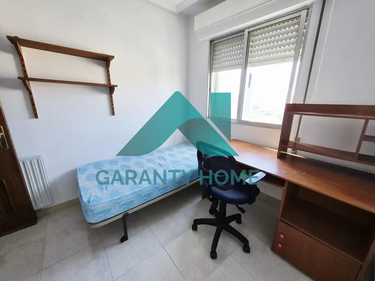 Bedroom of Flat for rent in Cáceres  with Heating, Terrace and Furnished