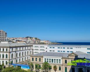 Exterior view of Flat for sale in A Coruña Capital 