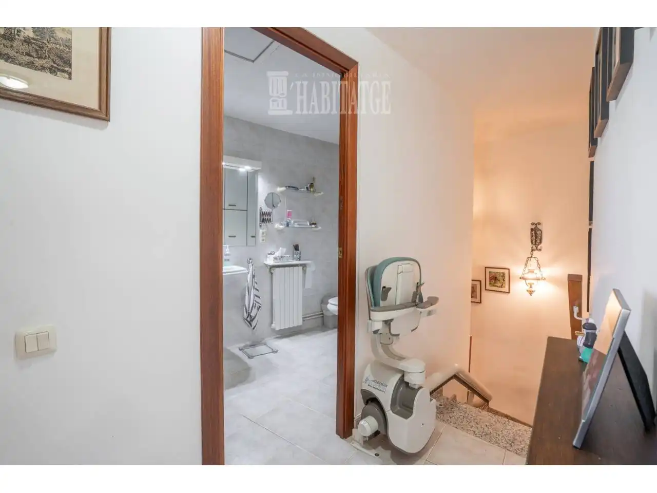 Bathroom of Houses for sale in Sant Hilari Sacalm  with Air Conditioner, Heating and Private garden