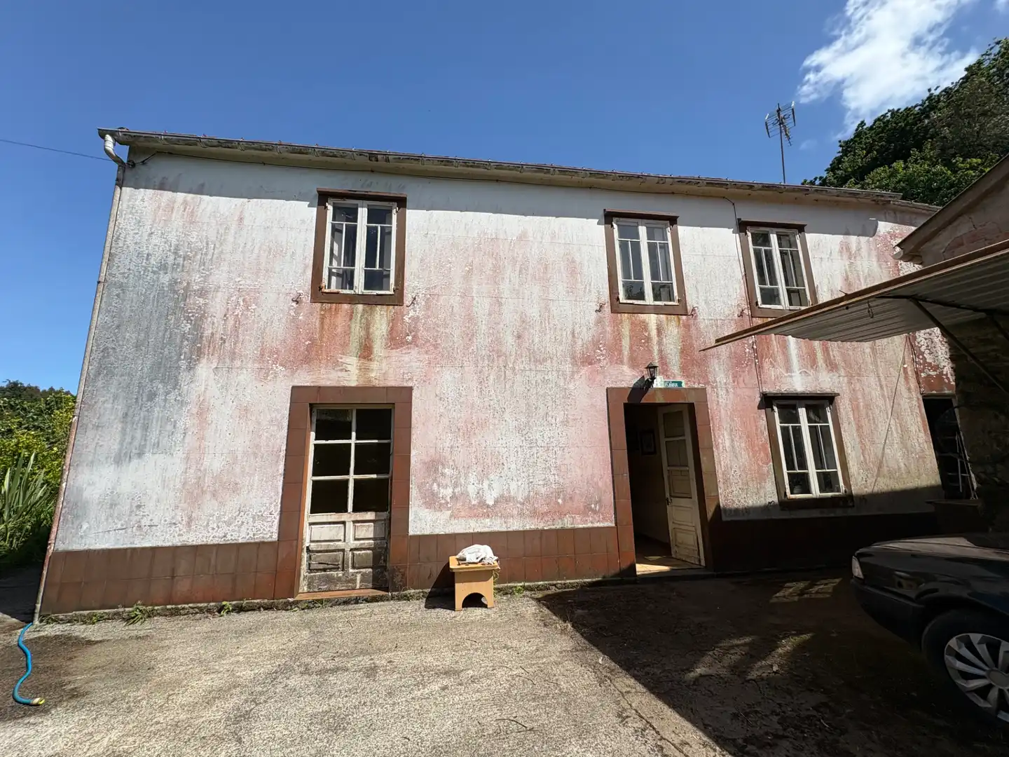 Vista exterior de Casa o chalet en venta en San Sadurniño con Jardín privado, Trastero y Amueblado