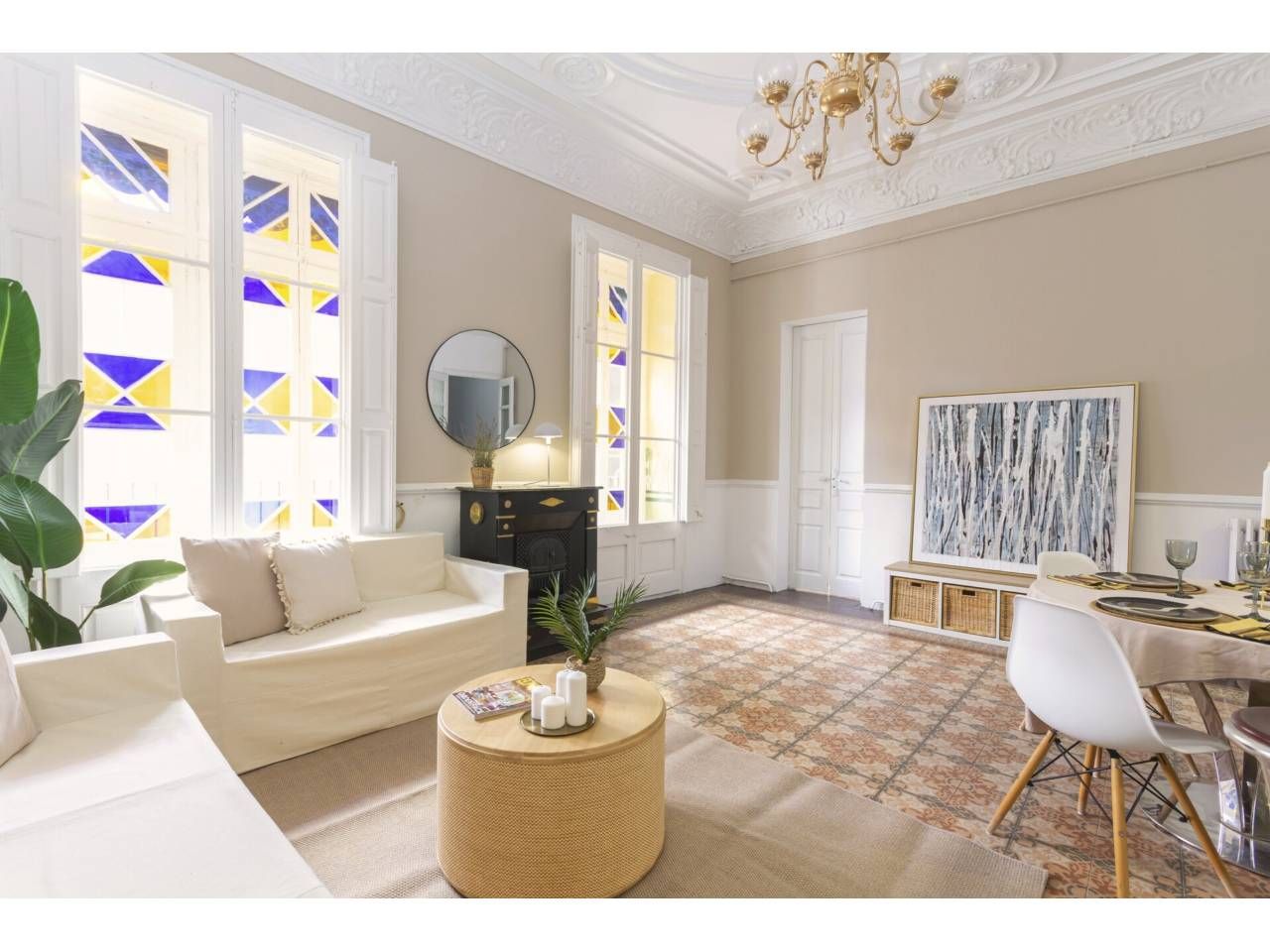 Living room of Flat for sale in Manresa  with Heating, Terrace and Storage room