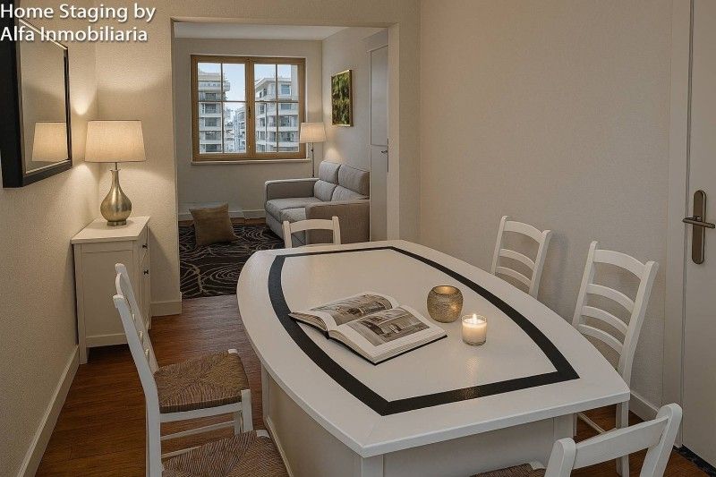Dining room of Flat for sale in Vigo   with Heating and Private garden
