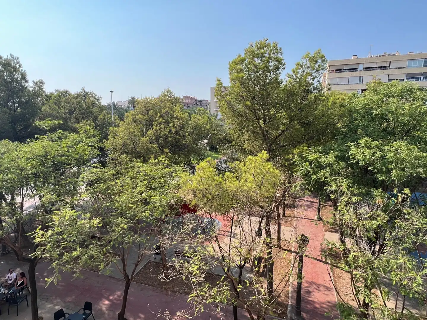 Vista exterior de Pis de lloguer en Elche / Elx amb Moblat, Balcó i Piscina comunitària