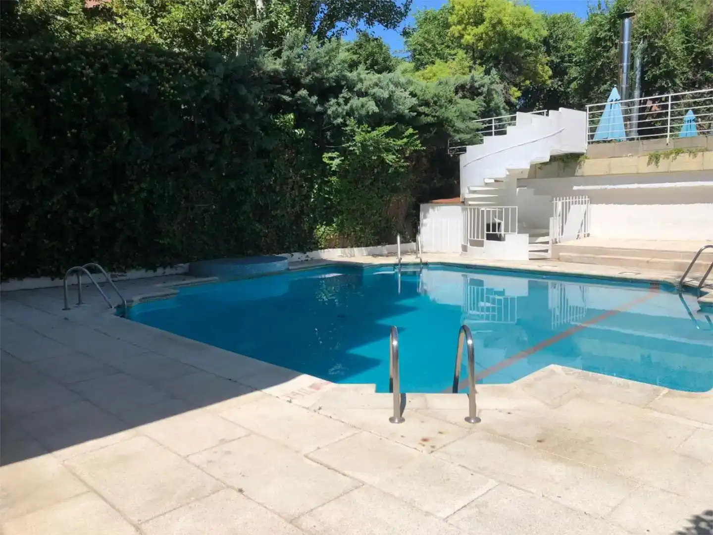 Piscina de Pis en venda en  Madrid Capital amb Aire condicionat, Terrassa i Piscina