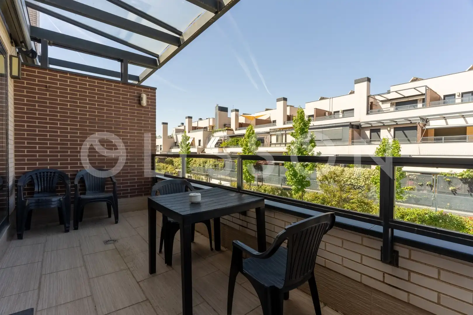 Terrace of Detached homes for sale in Madrid  with Air Conditioner, Heating and Private garden
