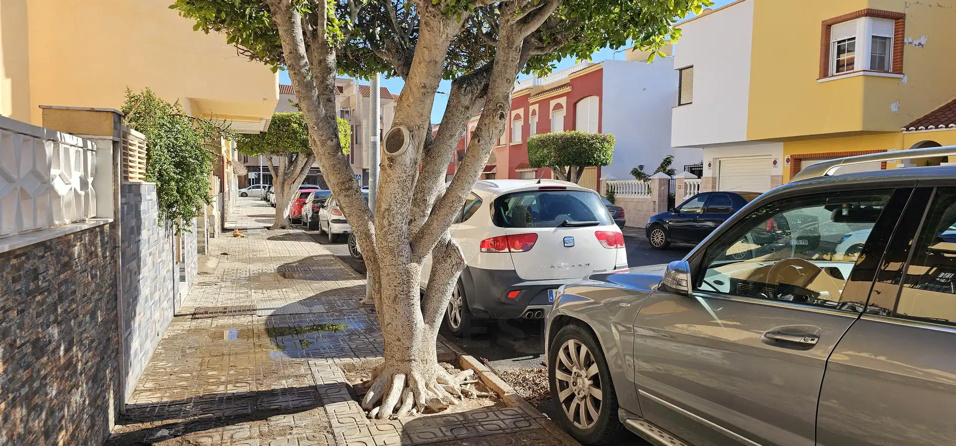 Parking of Houses for sale in Roquetas de Mar  with Air Conditioner, Heating and Terrace