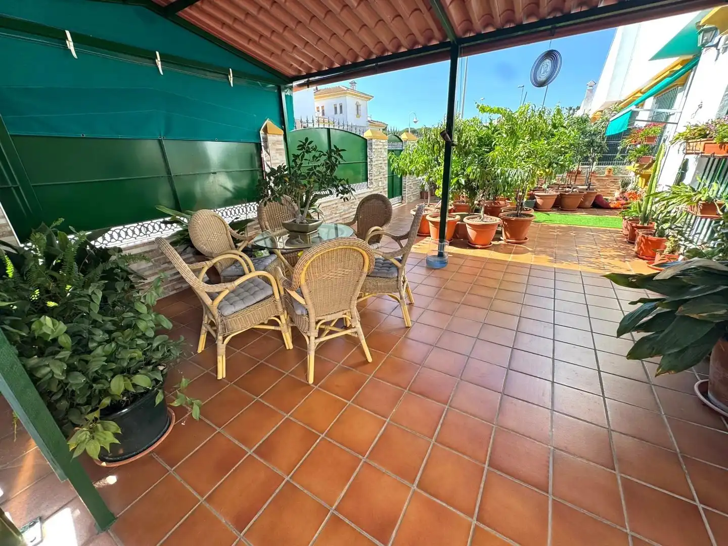 Terrassa de Casa o xalet en venda en El Portil amb Aire condicionat i Moblat