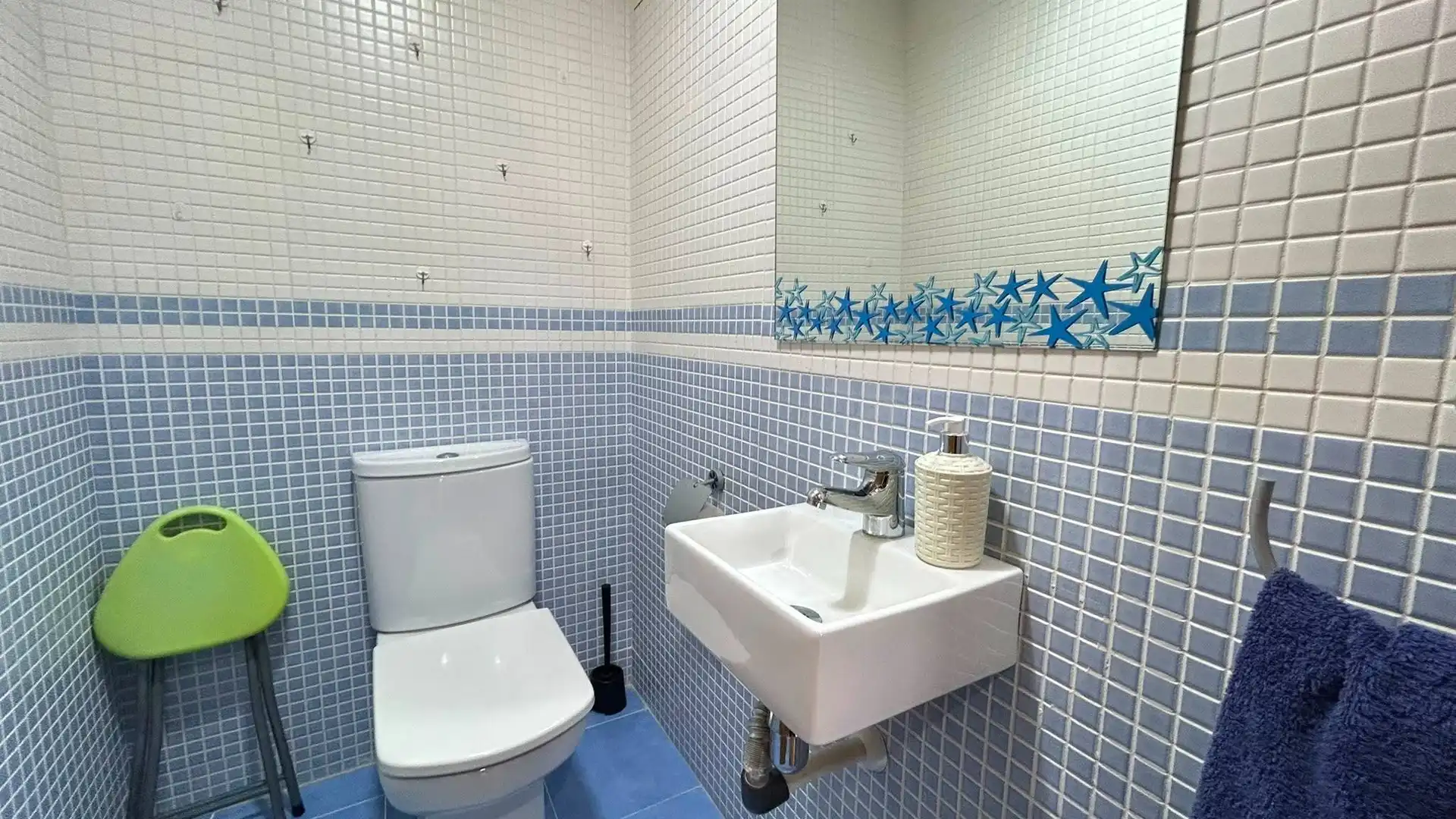 Badezimmer von Wohnungen zur Miete in La Pobla de Farnals mit Klimaanlage, Heizung und Terrasse