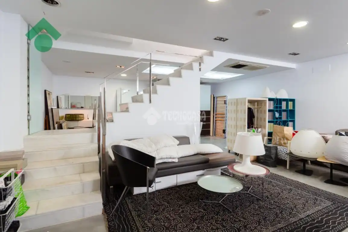 Wohnzimmer von Geschaftsraum zur Miete in Nerja mit Klimaanlage, Alarm und Haustechnik