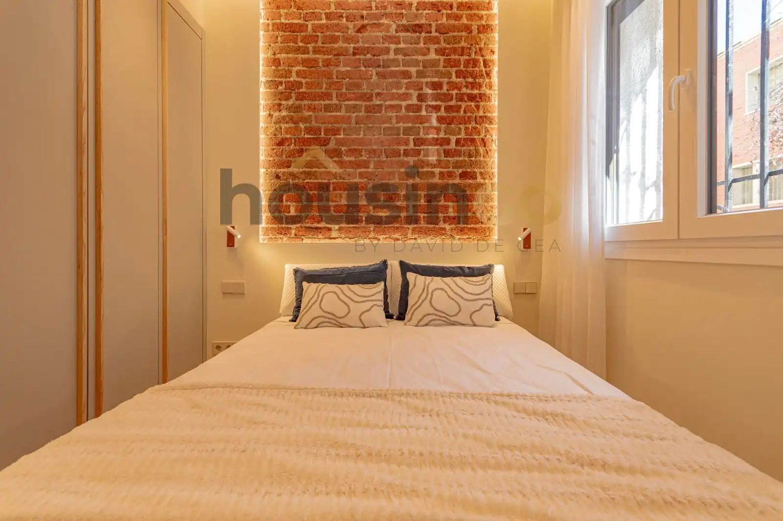 Schlafzimmer von Wohnung zum Verkauf in Barrio de Salamanca