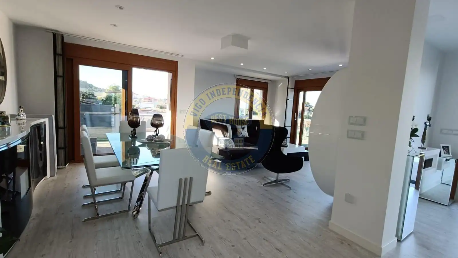 Comedor de Casa o chalet en venta en Vigo  con Jardín privado, Terraza y Trastero
