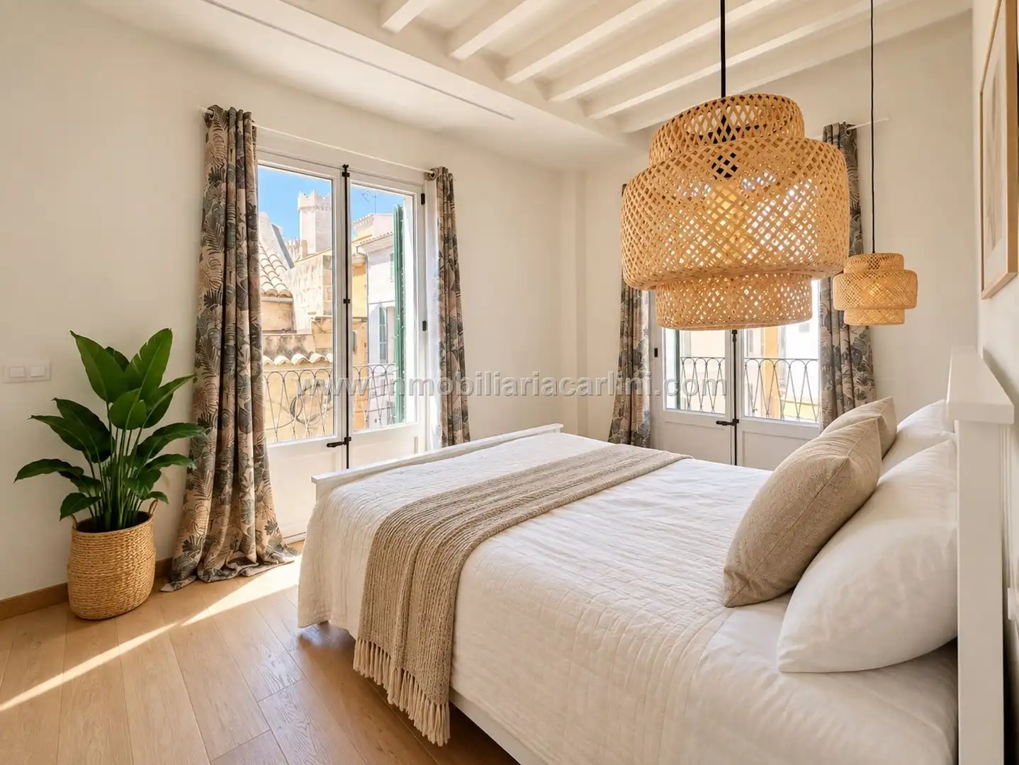Schlafzimmer von Wohnung zur Miete in  Palma de Mallorca