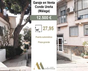 Vista exterior de Garatge en venda en Málaga Capital