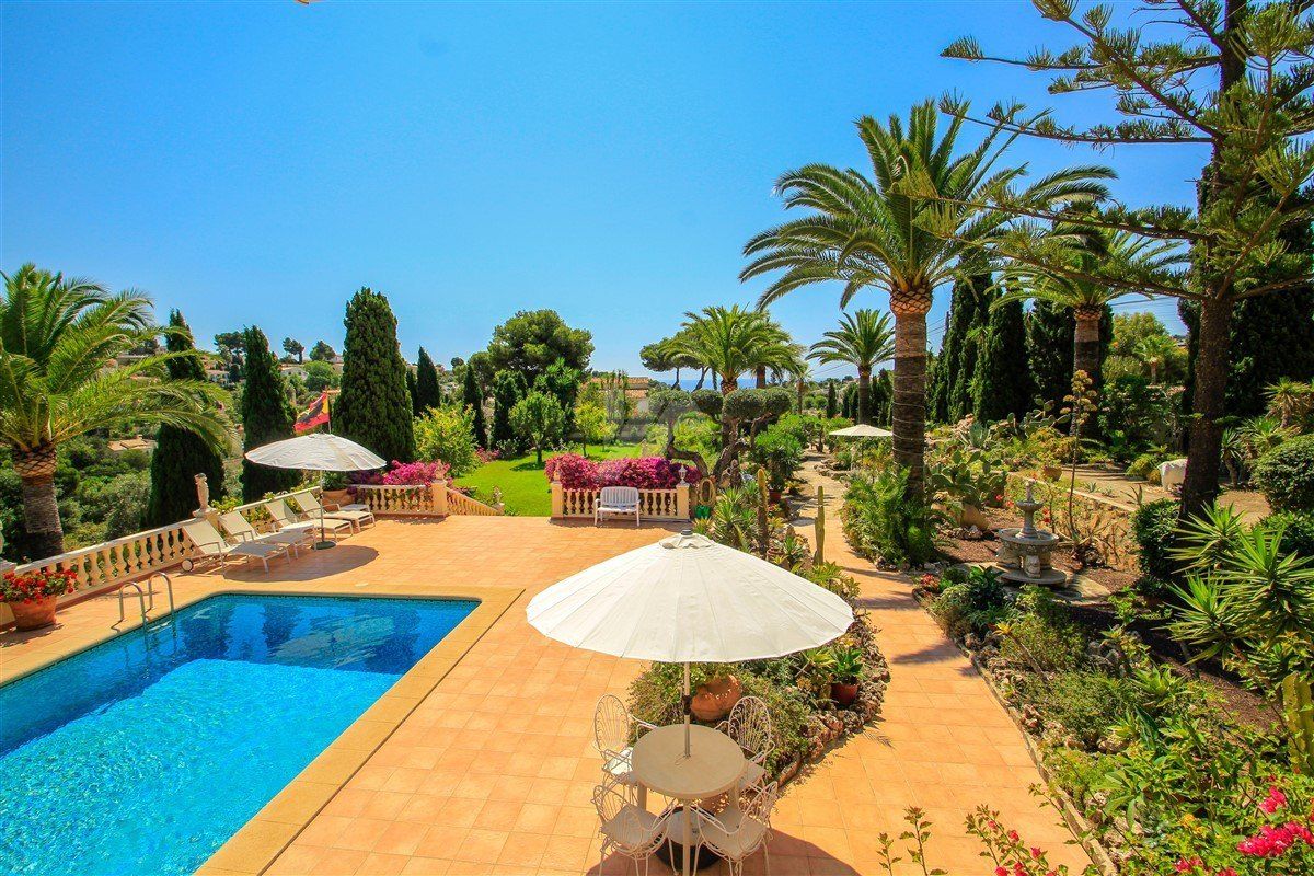 Garden of House or chalet for sale in Benissa  with Air Conditioner, Heating and Private garden