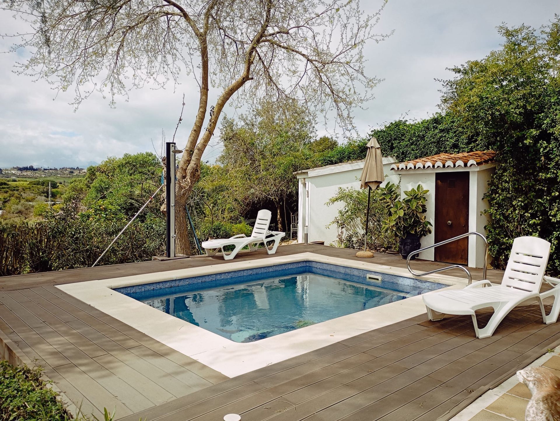 Swimming pool of Country house for sale in Cártama  with Air Conditioner, Heating and Private garden