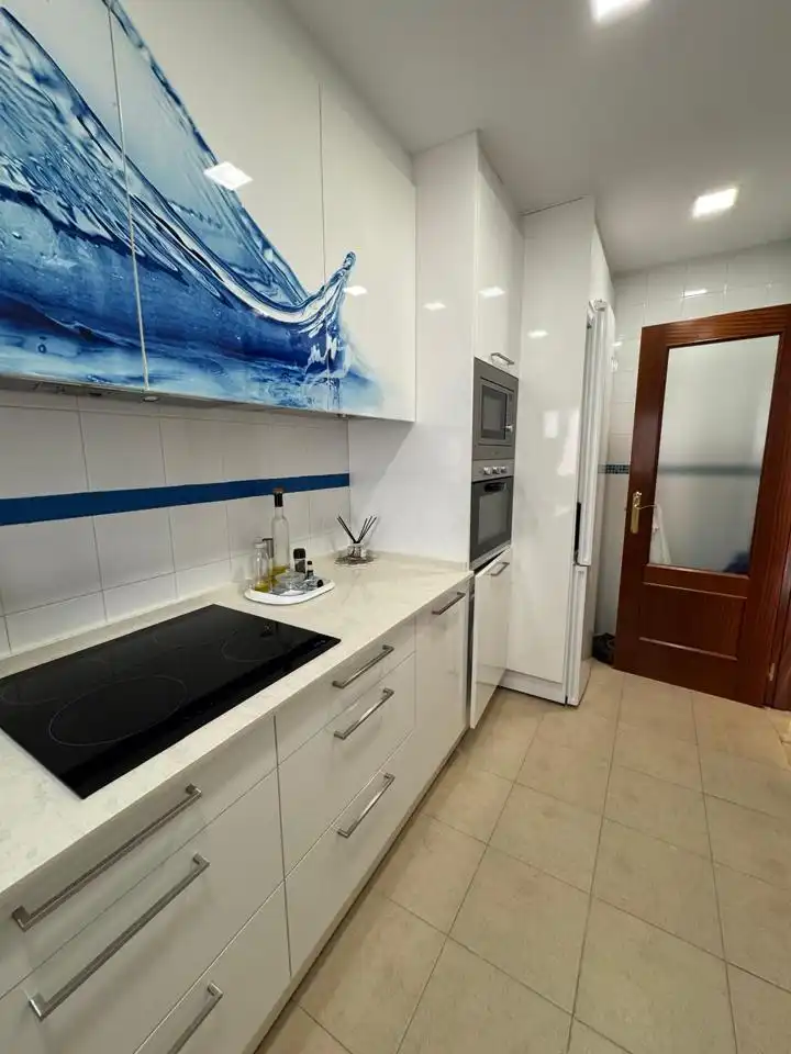Cocina de Dúplex en venta en Sanlúcar de Barrameda con Aire acondicionado, Trastero y Amueblado