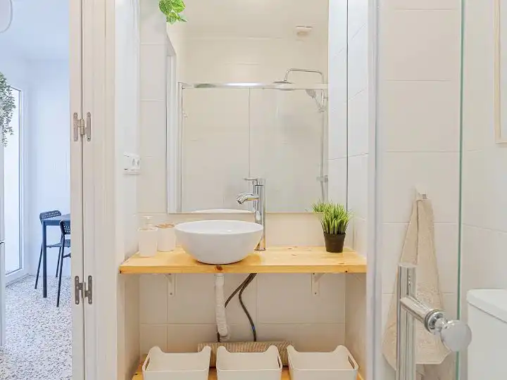 Baño de Piso para compartir en Playa del Cura