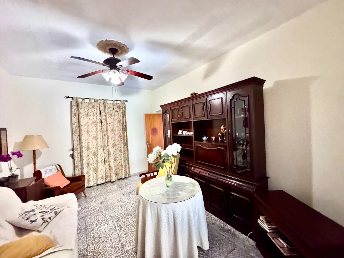 Living room of Houses for sale in Adra  with Terrace, Storage room and Furnished