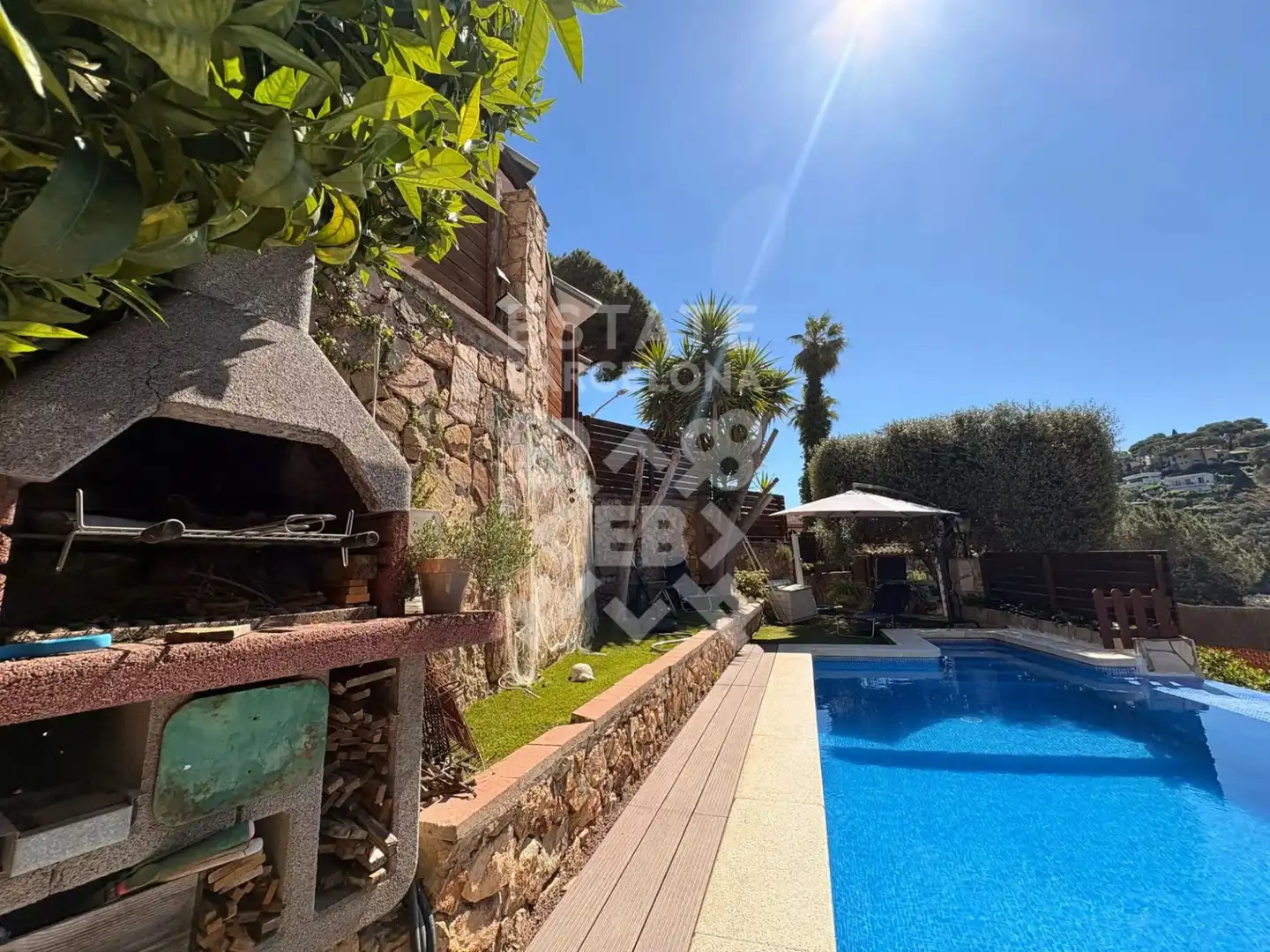 Jardí de Casa o xalet en venda en Lloret de Mar amb Aire condicionat, Calefacció i Jardí privat