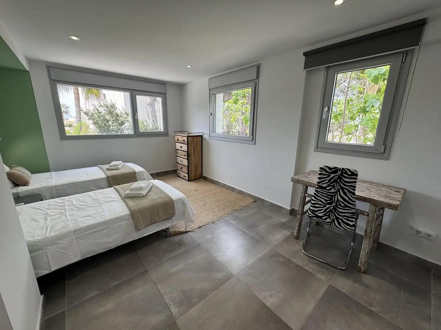 Bedroom of Houses for rent in Moraira  with Air Conditioner, Heating and Private garden