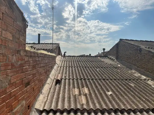 Vista exterior de Casa o chalet en venta en Bellvís con Calefacción, Horno y Lavadora