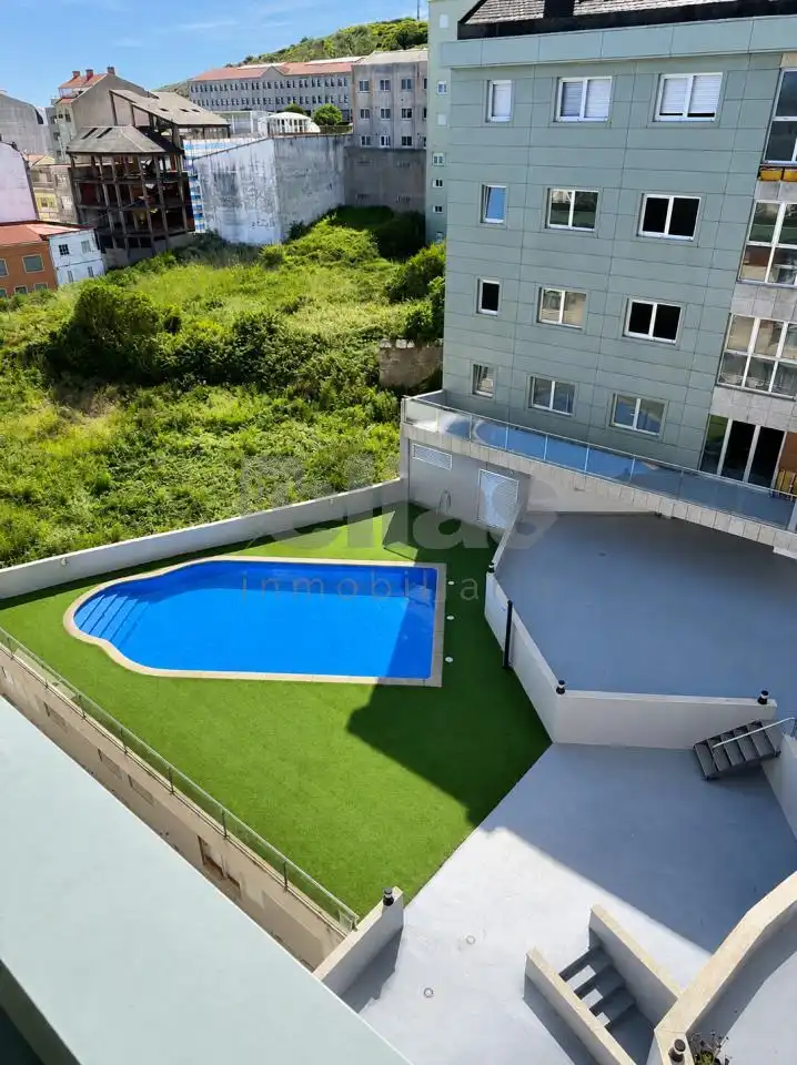 Swimming pool of Attic for rent in Malpica de Bergantiños  with Heating, Terrace and Storage room