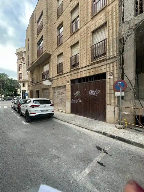 Vista exterior de Garaje en venta en Elche / Elx