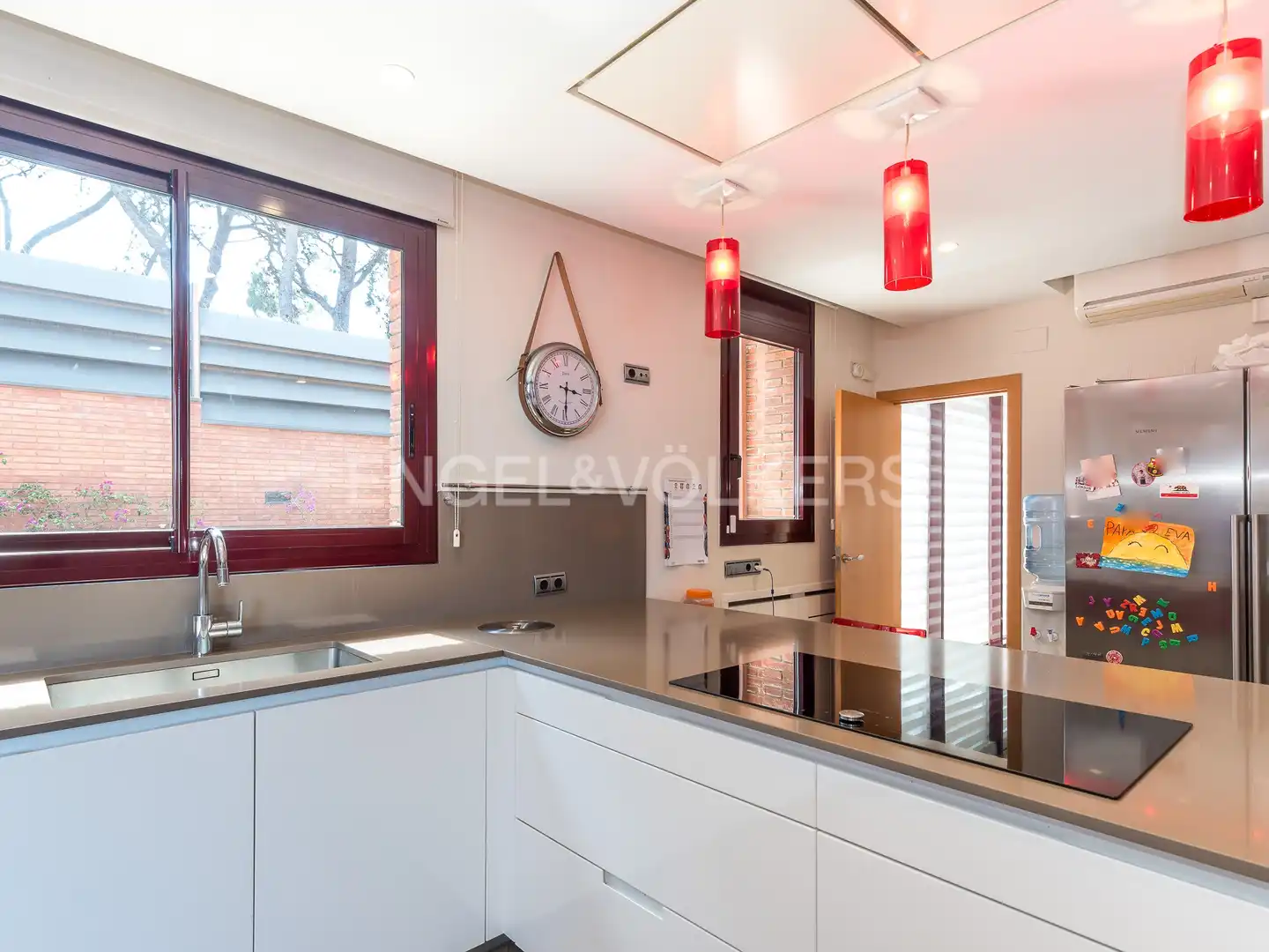 Kitchen of Houses for rent in Castelldefels  with Air Conditioner, Heating and Private garden