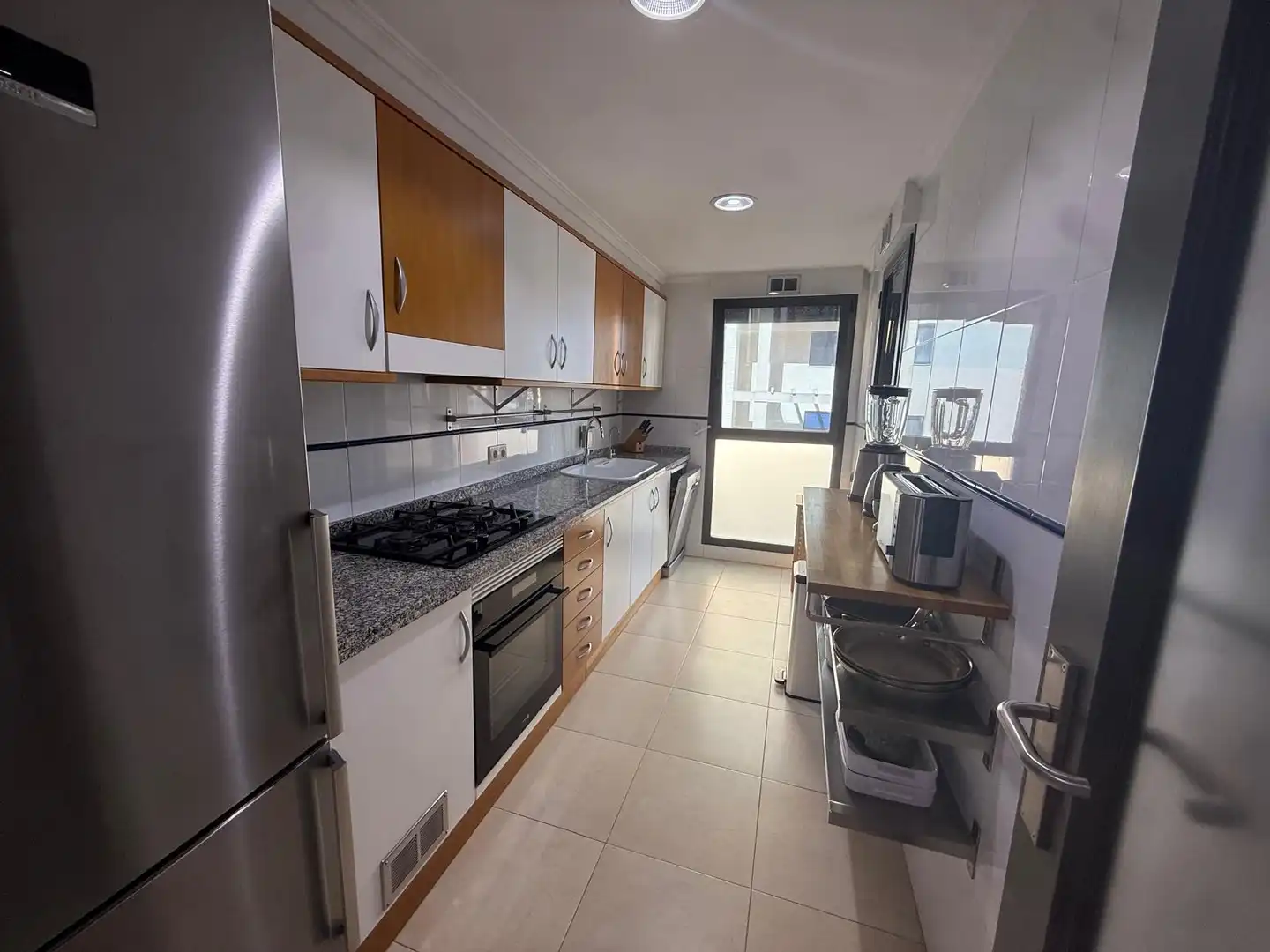 Cuina de Apartament en venda en Dénia amb Aire condicionat, Calefacció i Jardí privat