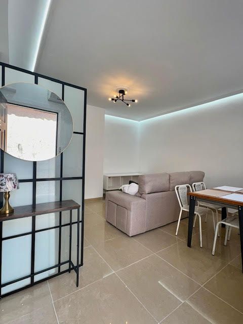 Living room of Single-family semi-detached to rent in El Álamo  with Air Conditioner, Heating and Parquet flooring