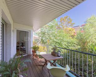 Balcony of Apartment for sale in  Barcelona Capital  with Air Conditioner and Terrace