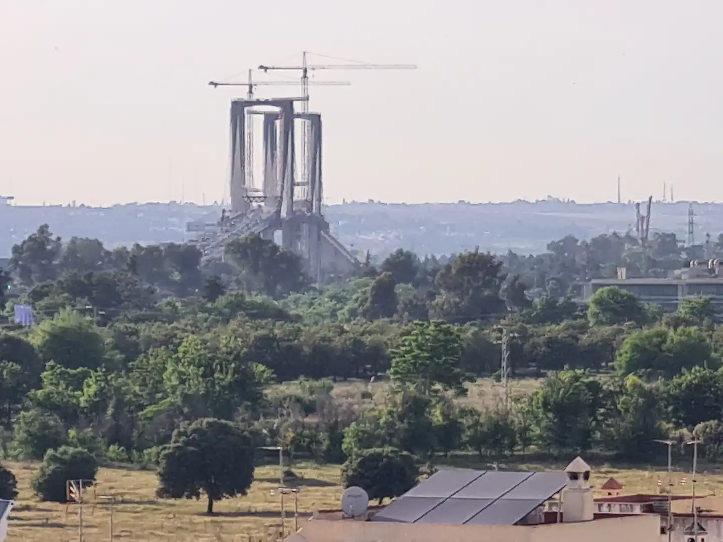 Vista exterior de Ático en venta en Sevilla con Aire acondicionado, Calefacción y Terraza