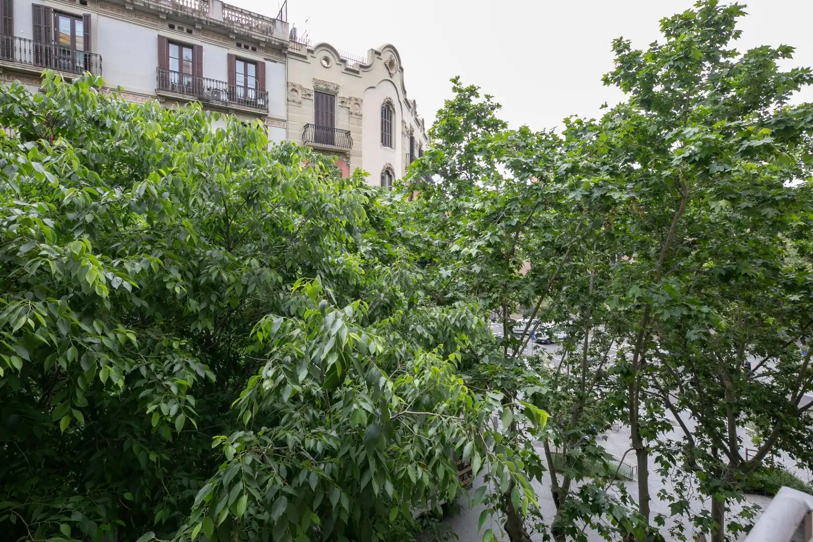 Vista exterior de Piso de alquiler en Barcelona con Calefacción, Parquet y Amueblado