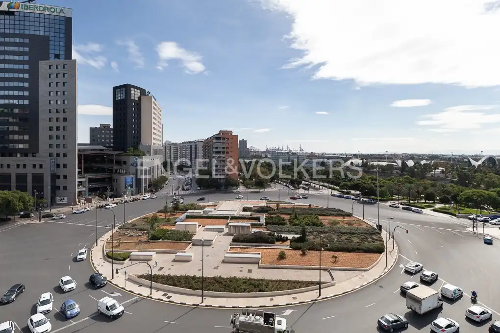 Vista exterior de Pis de lloguer en Valencia amb Aire condicionat, Calefacció i Terrassa
