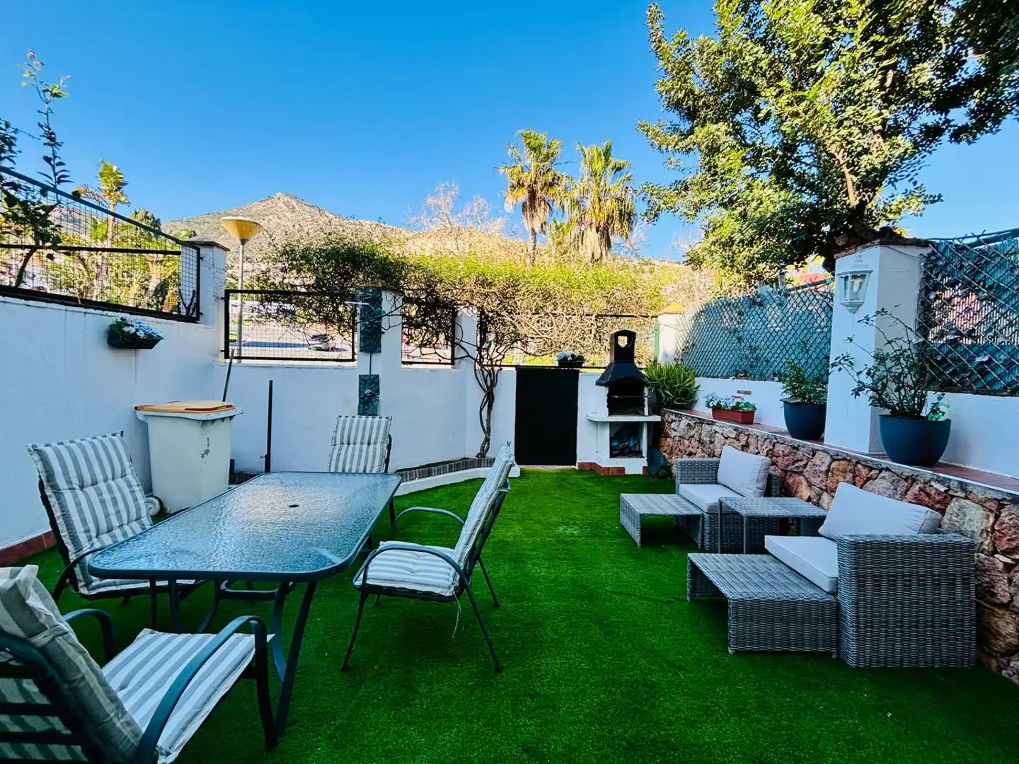 Terrace of Detached homes for sale in Benalmádena  with Air Conditioner and Furnished