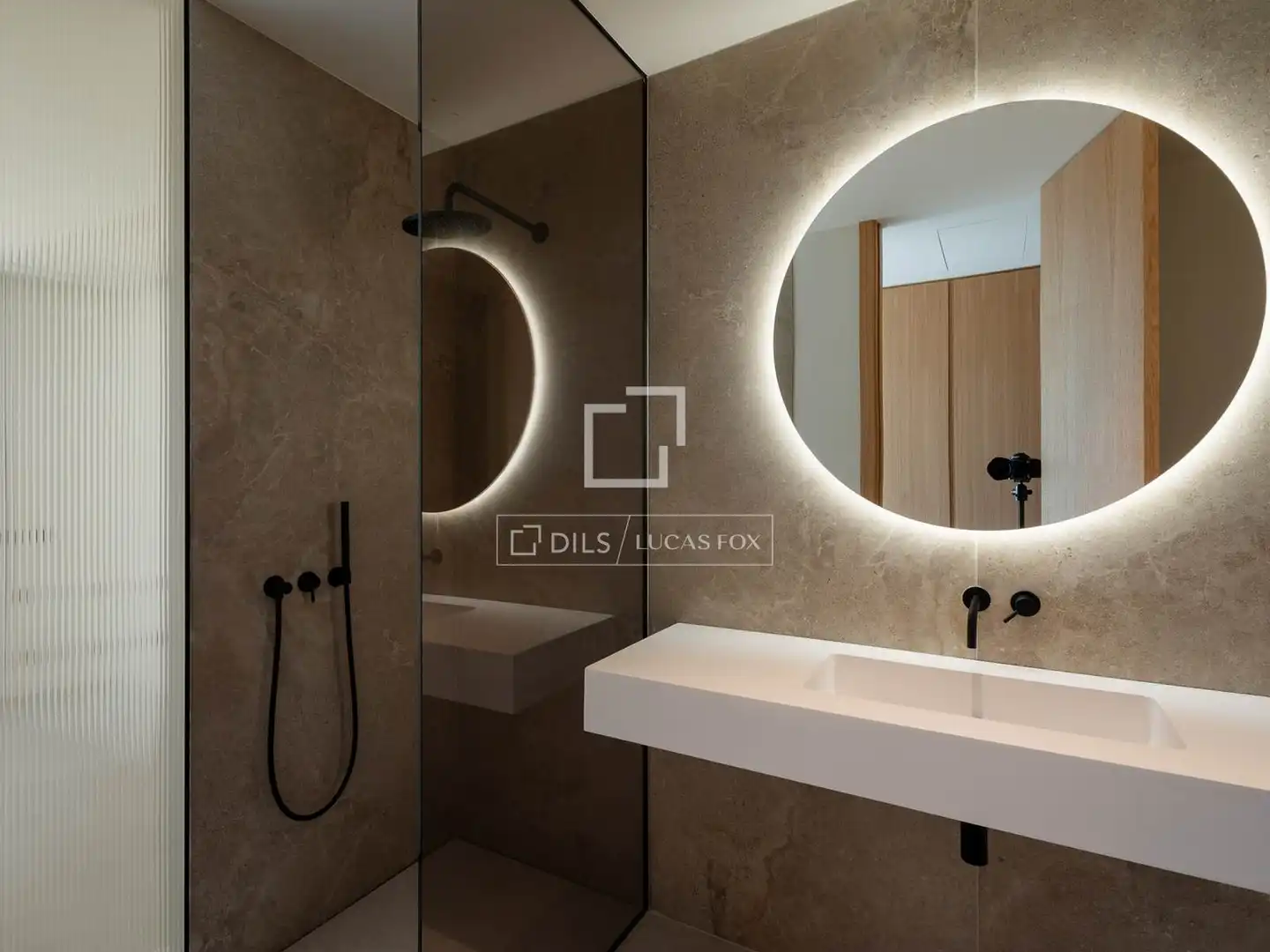 Baño de Casa o chalet en venta en Santa Eulària des Riu con Aire acondicionado, Jardín privado y Terraza
