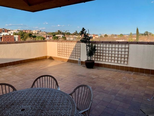 Terrassa de Àtic de lloguer en Sant Cugat del Vallès amb Calefacció, Parquet i Terrassa