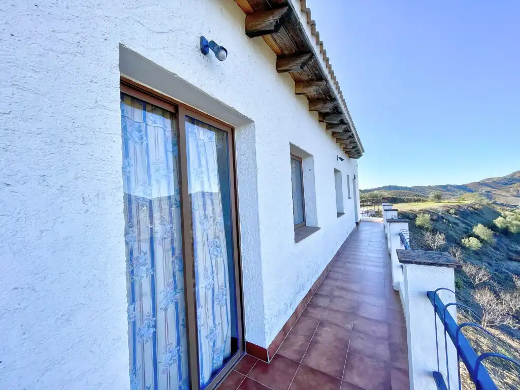 Exterior view of Country homes for sale in Almáchar  with Private garden, Swimming Pool and Furnished