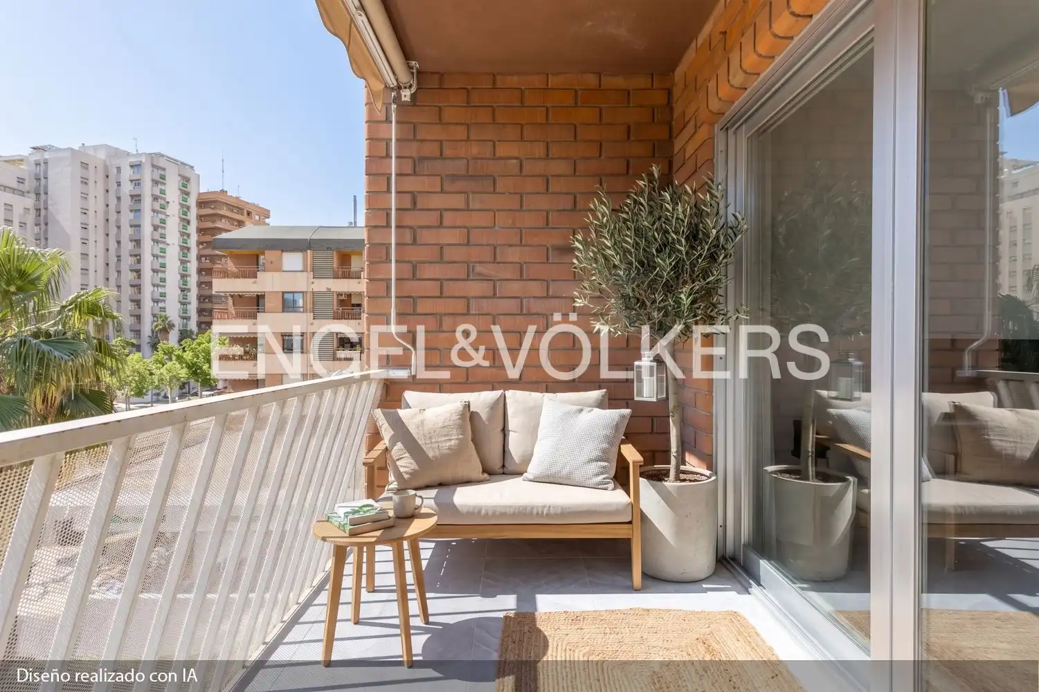 Terraza de Piso en venta en  Valencia Capital con Aire acondicionado, Calefacción y Balcón