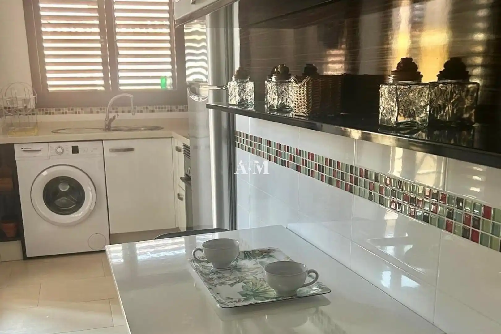 Kitchen of Flat for rent in San Pedro del Pinatar  with Air Conditioner, Heating and Terrace