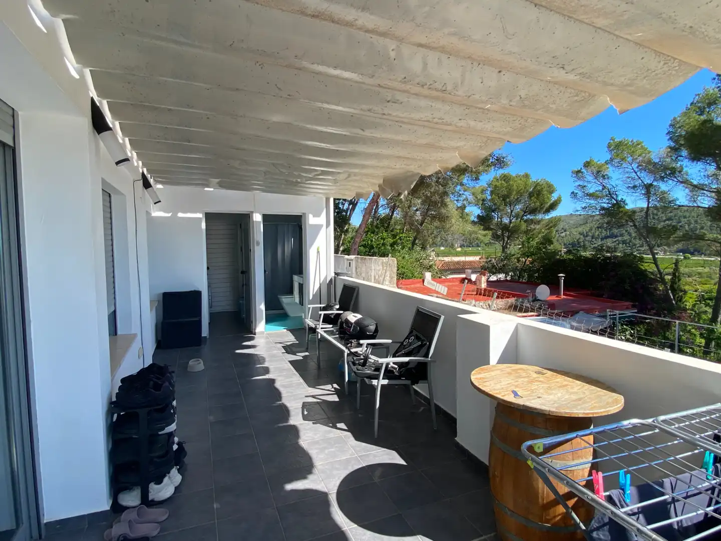 Terrassa de Casa o xalet en venda en Gandia amb Aire condicionat, Jardí privat i Terrassa