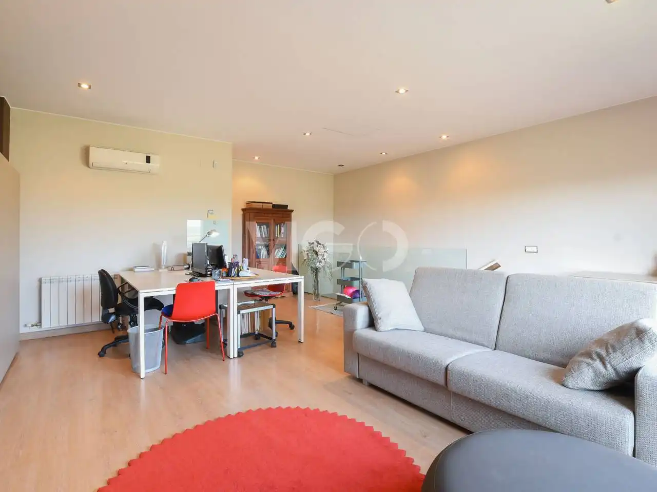 Sala de estar de Casa o chalet en venta en Manlleu con Aire acondicionado, Calefacción y Parquet